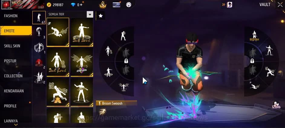 Free Fire Accounts Indonesia|M1887 Sterling Conqueror Lv7|XM8 Destiny image 7