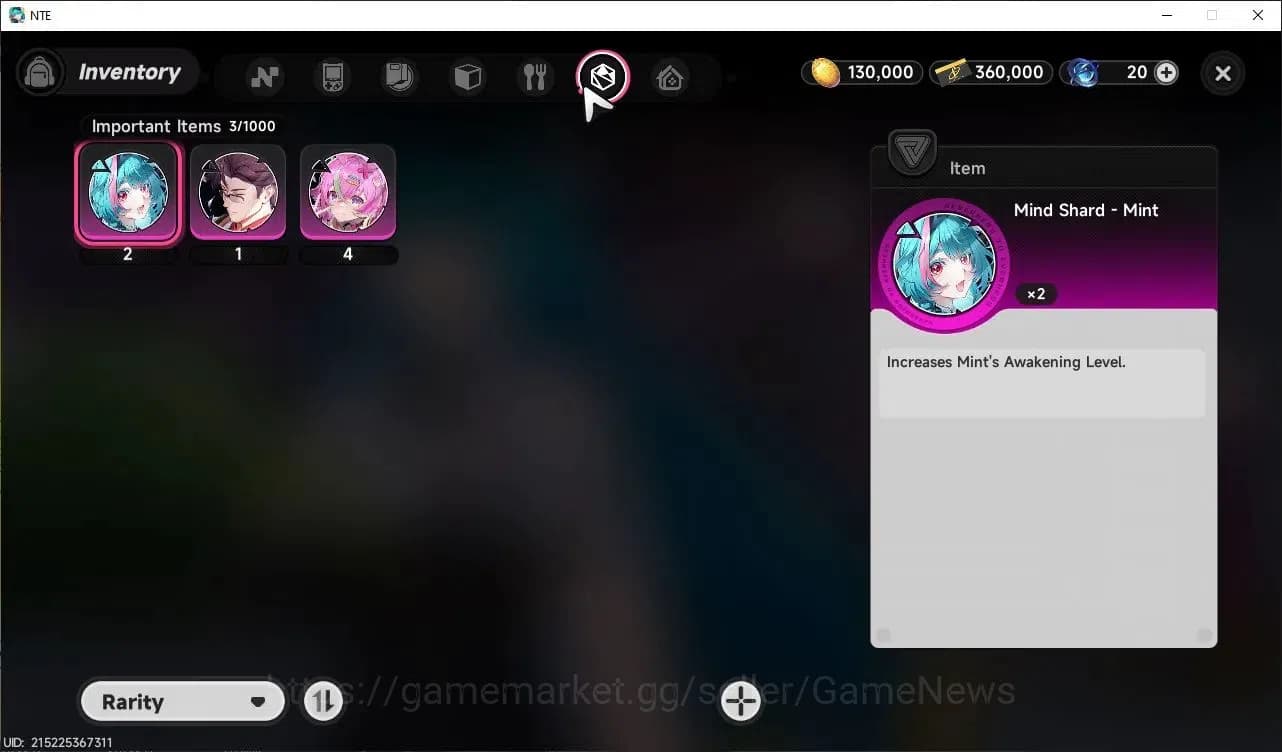 Neverness to Everness Accounts Global EU |HL 3| 2 SSR Hotori, Baicang + Selector image 8