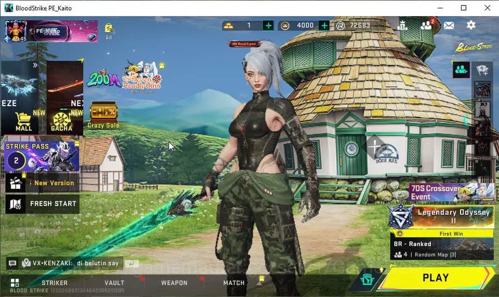 Blood Strike Accounts ASIA|Melee ULTRA Sword-Voidedge|8 ULTRA [EMMA,ETHA image 1