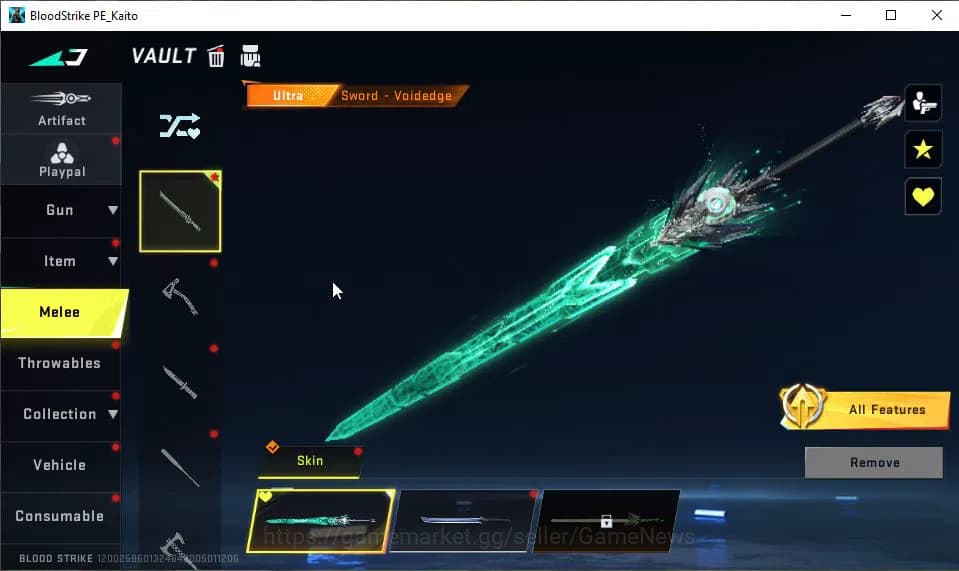Blood Strike Accounts ASIA|Melee ULTRA Sword-Voidedge|8 ULTRA [EMMA,ETHA image 15