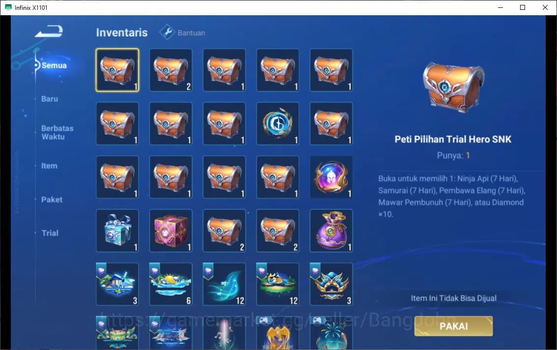 Honor of Kings Accounts GLOBAL|107HR|99SK|LIMITED=ARLI,LADY SUN|GM=GAN AND image 2