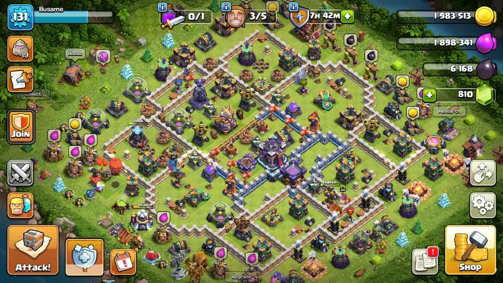 Clash of Clans Accounts TH 15-BH 9|HH 9|BK 44,Aq 69, MP 41,GW 44,RC 25,DD image 1