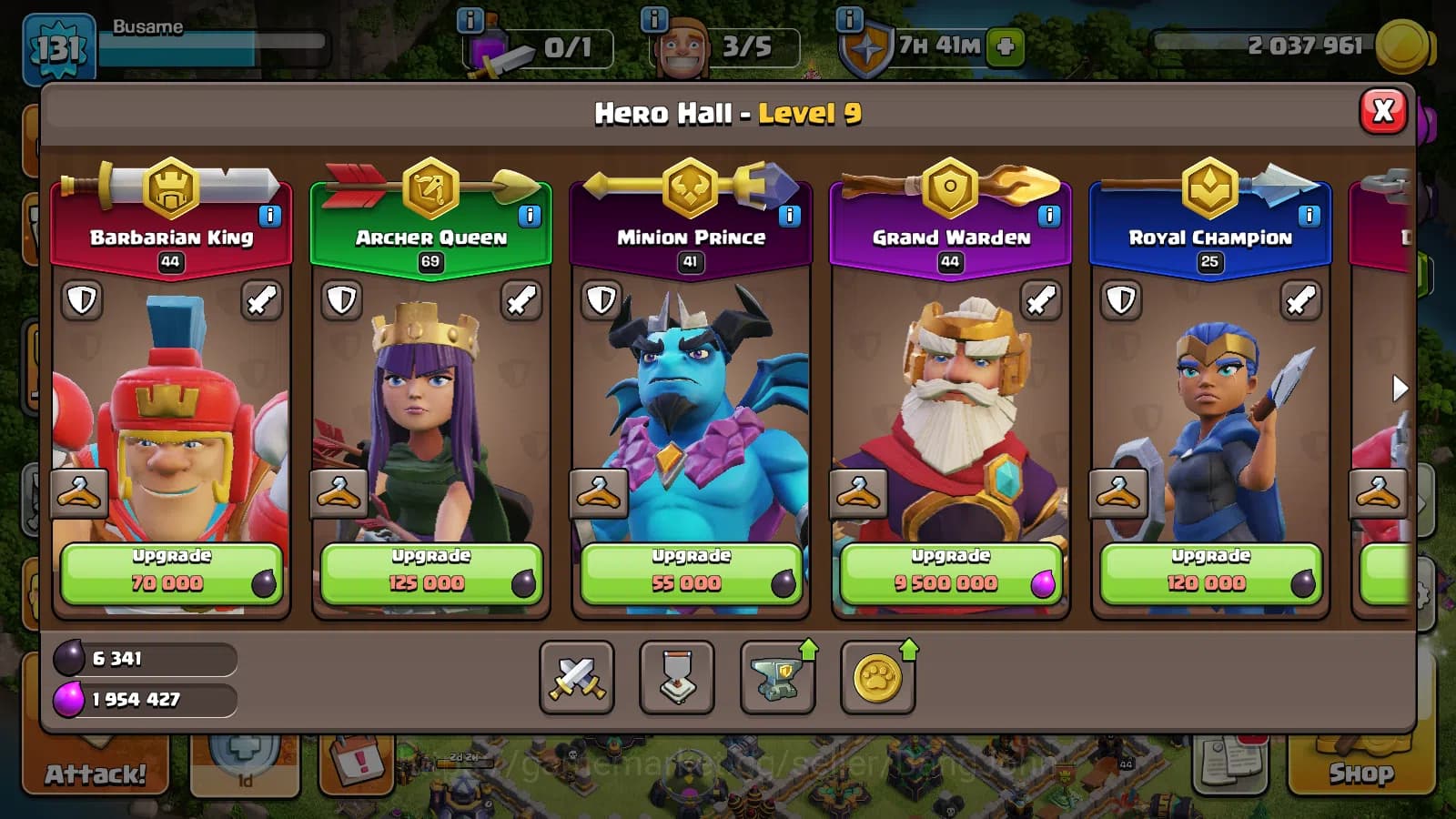 Clash of Clans Accounts TH 15-BH 9|HH 9|BK 44,Aq 69, MP 41,GW 44,RC 25,DD image 8