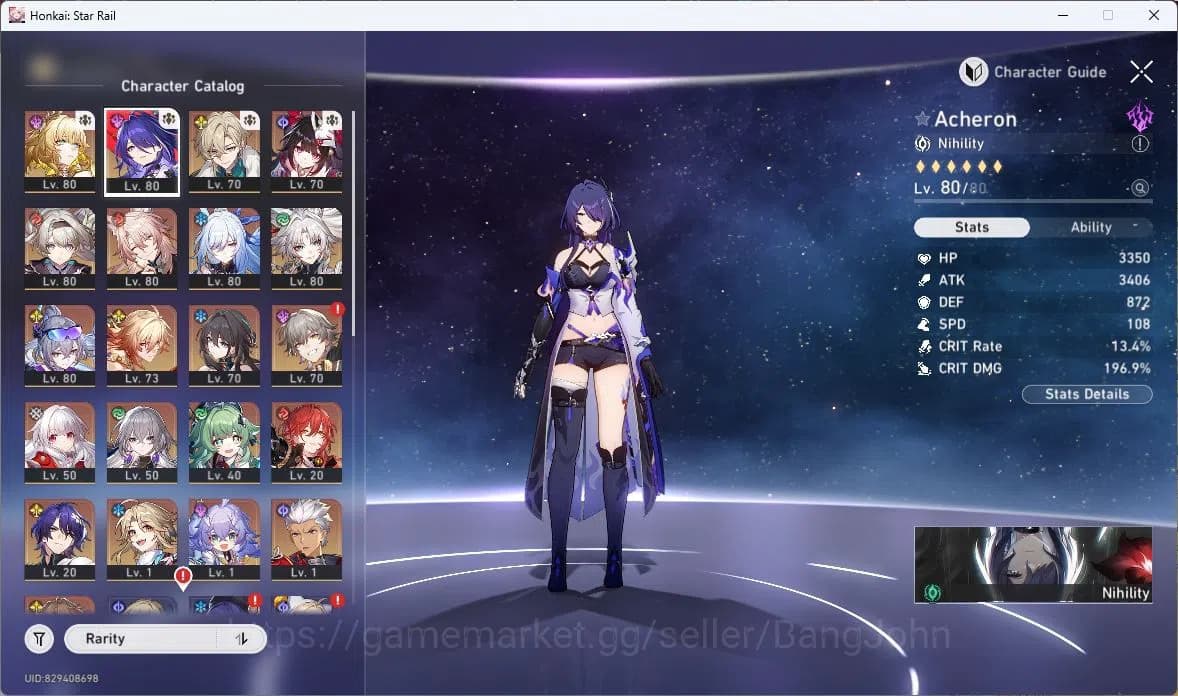 Honkai Star Rail Accounts ASIA | TL 66 | 14 LIMIT | ANGLAE | ACHERON | AVENT image 3