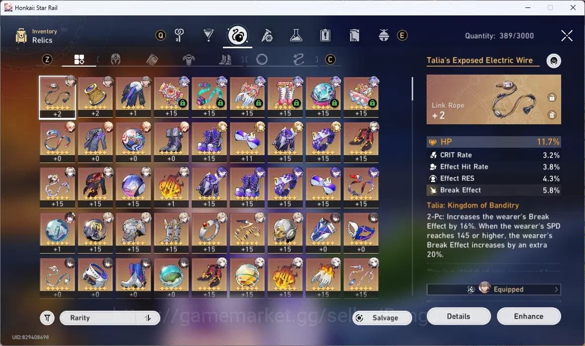 Honkai Star Rail Accounts ASIA | TL 66 | 14 LIMIT | ANGLAE | ACHERON | AVENT image 9