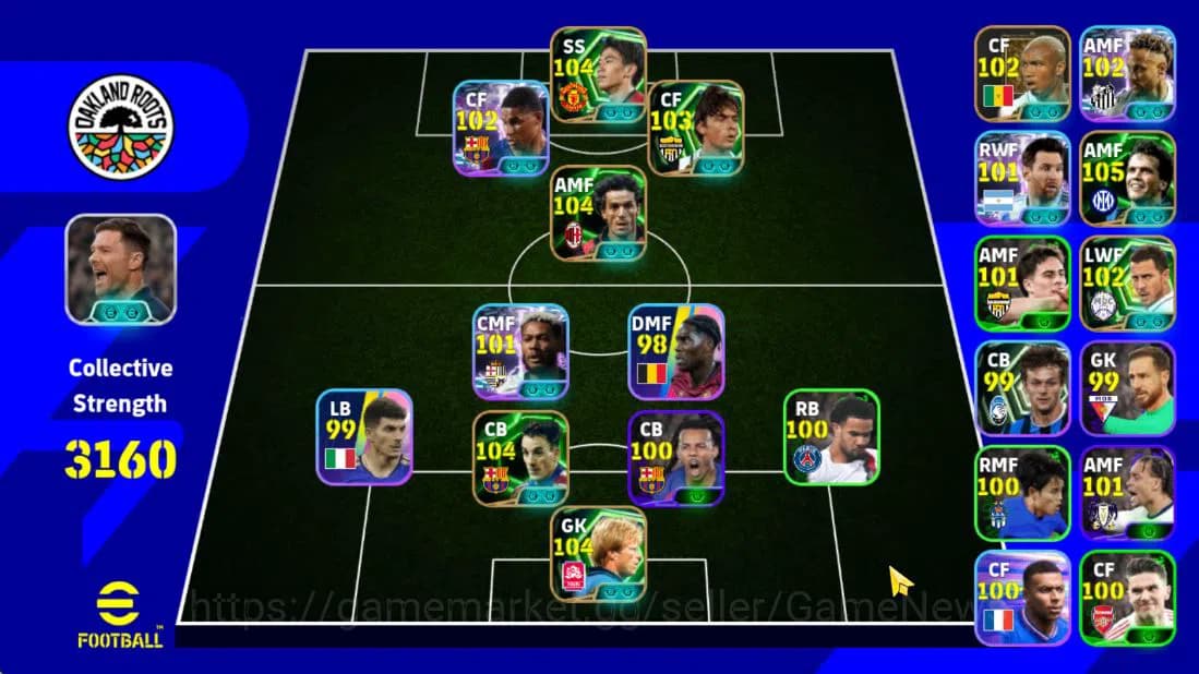 eFootball Accounts Mobile| Blitz Curler(Neymar),Phenom Finish(Hadji D image 1
