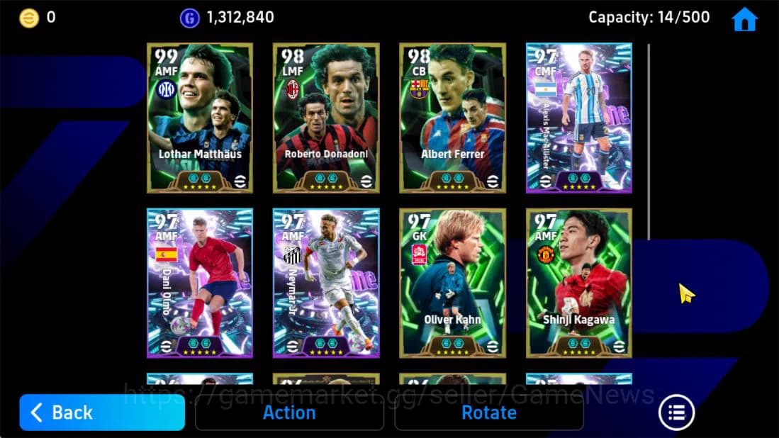 eFootball Accounts Mobile| Blitz Curler(Neymar),Phenom Finish(Hadji D image 4