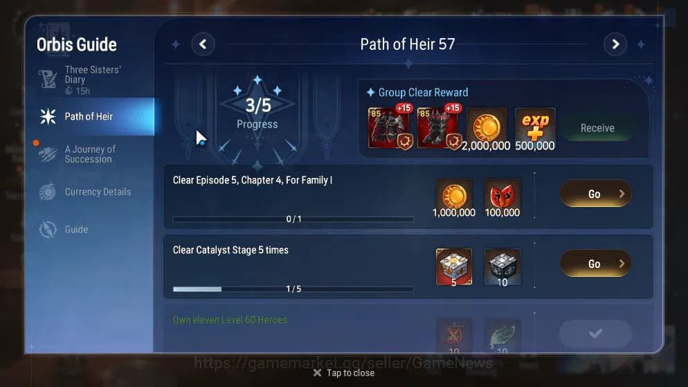 Epic Seven Accounts GLOBAL UNVERIF|NewEra|13ML(Salome,NM Luna,RO Light image 14