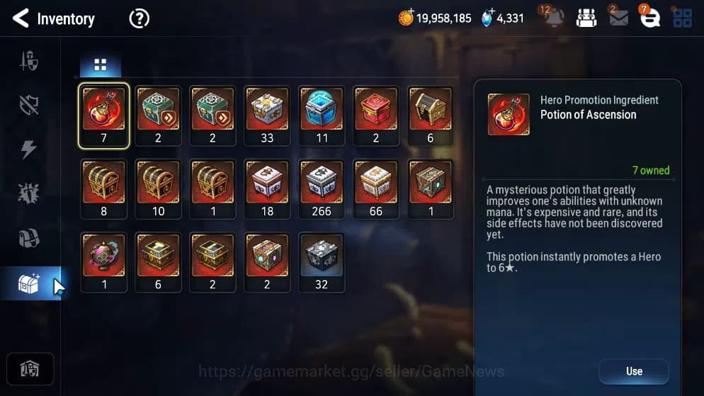 Epic Seven Accounts GLOBAL UNVERIF|NewEra|13ML(Salome,NM Luna,RO Light image 3