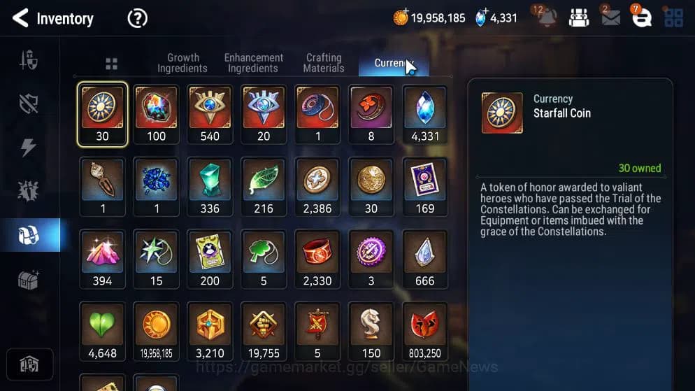 Epic Seven Accounts GLOBAL UNVERIF|NewEra|13ML(Salome,NM Luna,RO Light image 4