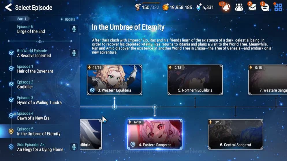 Epic Seven Accounts GLOBAL UNVERIF|NewEra|13ML(Salome,NM Luna,RO Light image 9