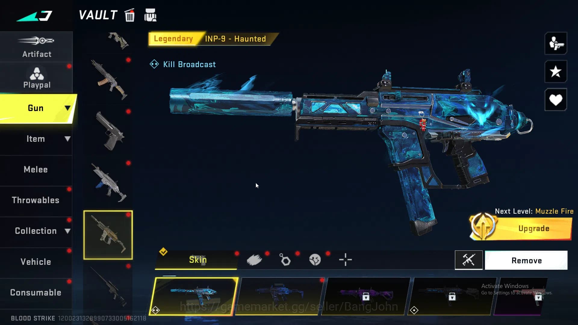 Blood Strike Accounts ASIA | EVO character skin|EVA: SCAR EVA-08|MP5-Pay image 10