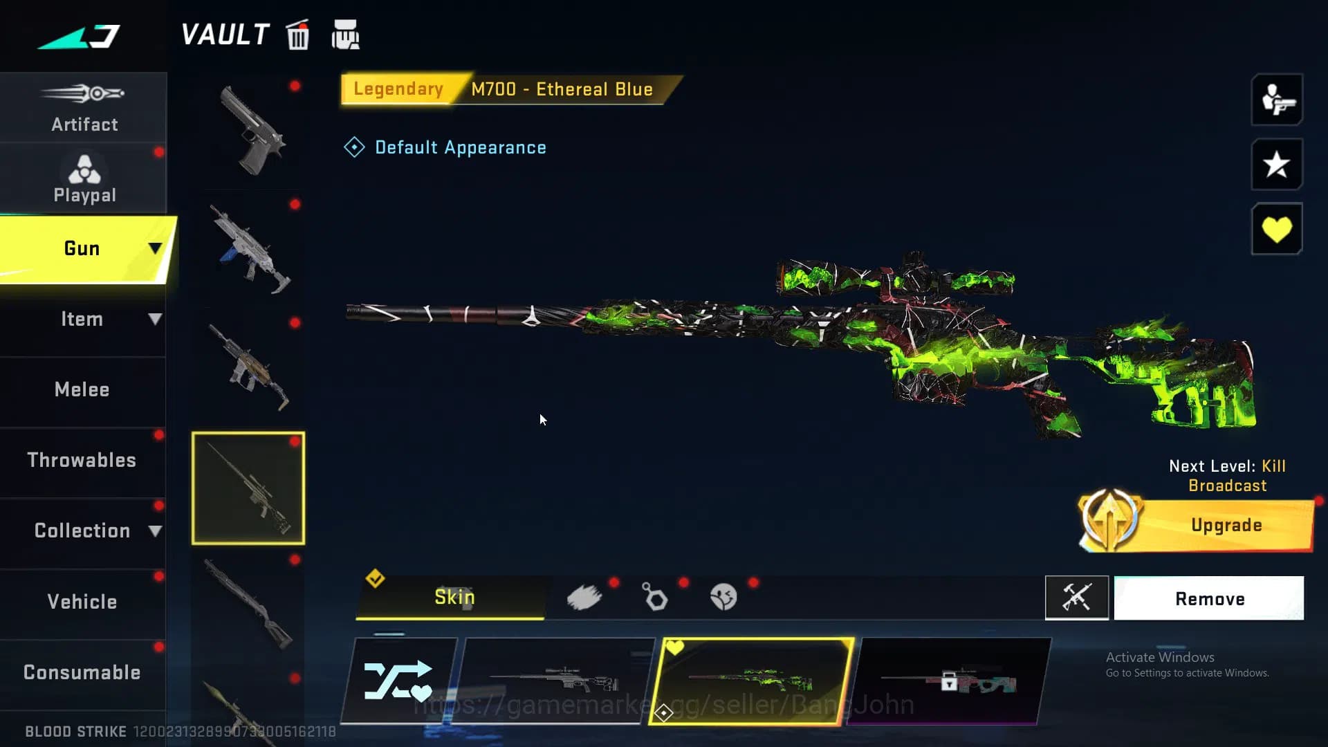 Blood Strike Accounts ASIA | EVO character skin|EVA: SCAR EVA-08|MP5-Pay image 11