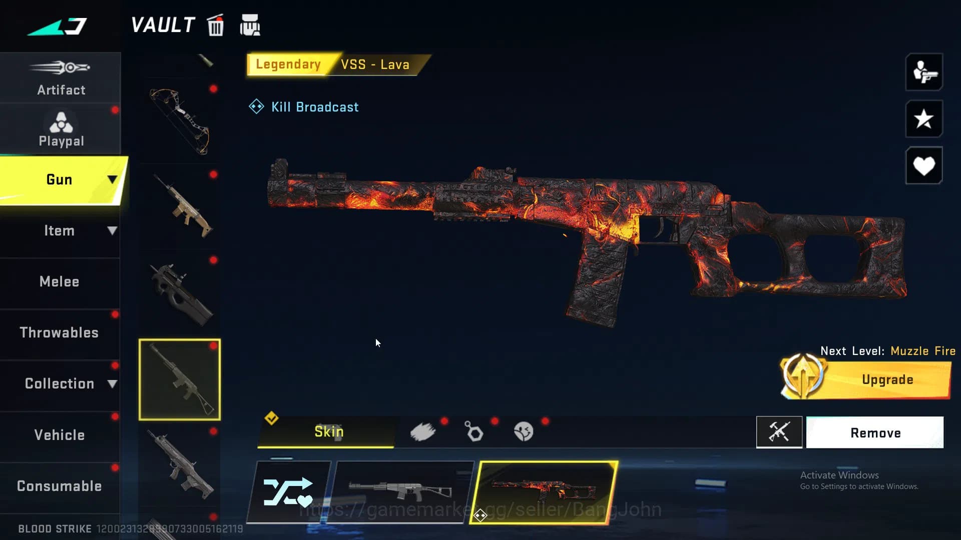 Blood Strike Accounts ASIA | EVO character skin|EVA: SCAR EVA-08|MP5-Pay image 15