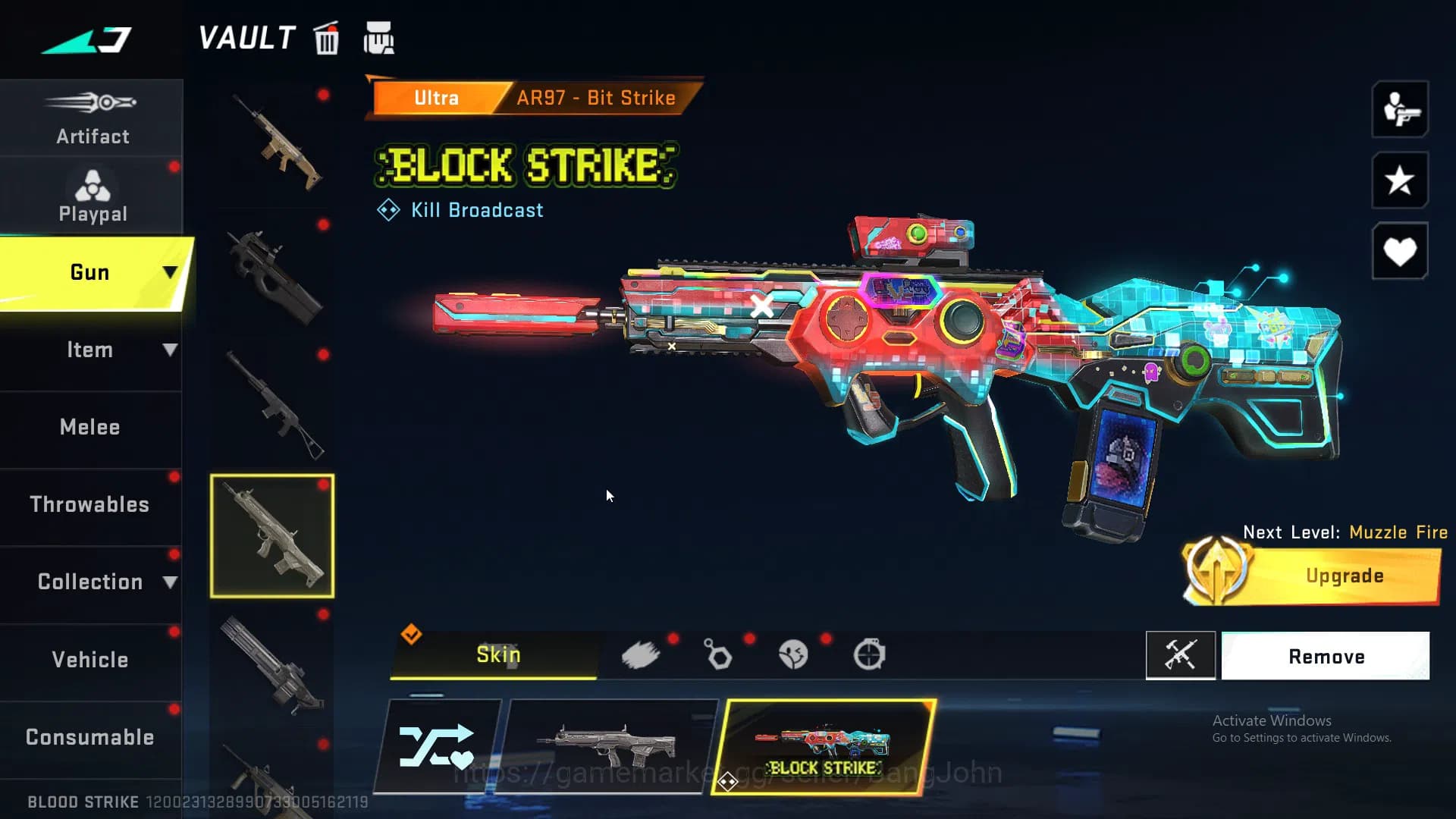 Blood Strike Accounts ASIA | EVO character skin|EVA: SCAR EVA-08|MP5-Pay image 16