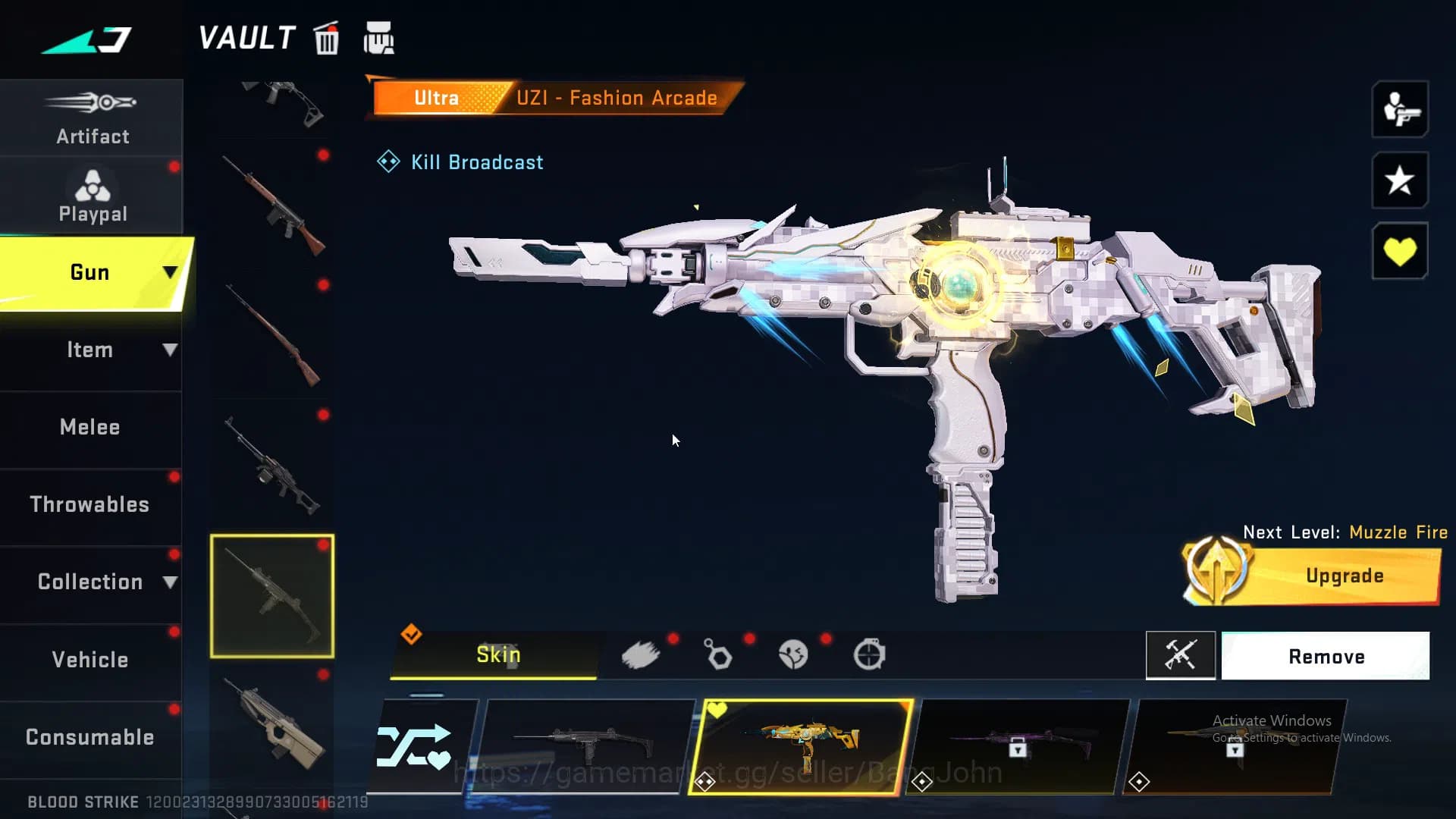 Blood Strike Accounts ASIA | EVO character skin|EVA: SCAR EVA-08|MP5-Pay image 20