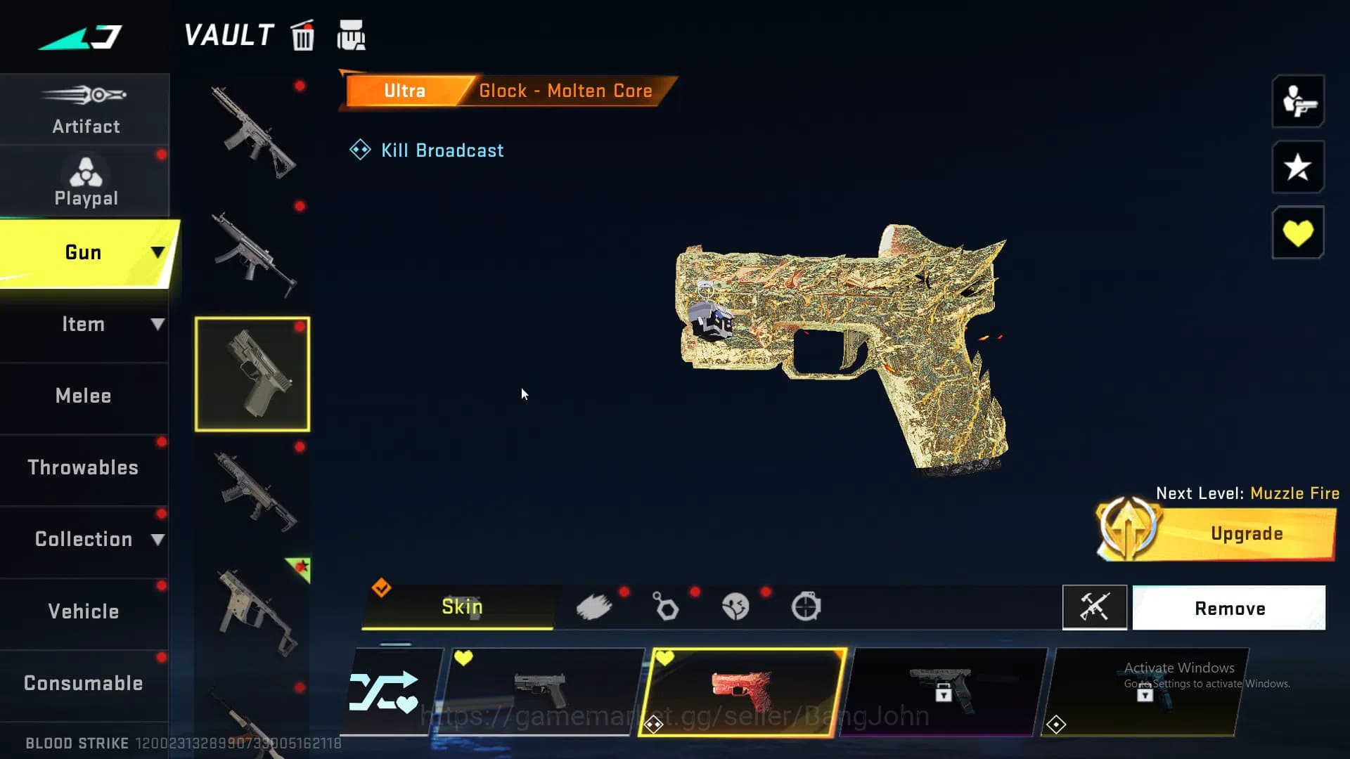 Blood Strike Accounts ASIA | EVO character skin|EVA: SCAR EVA-08|MP5-Pay image 4