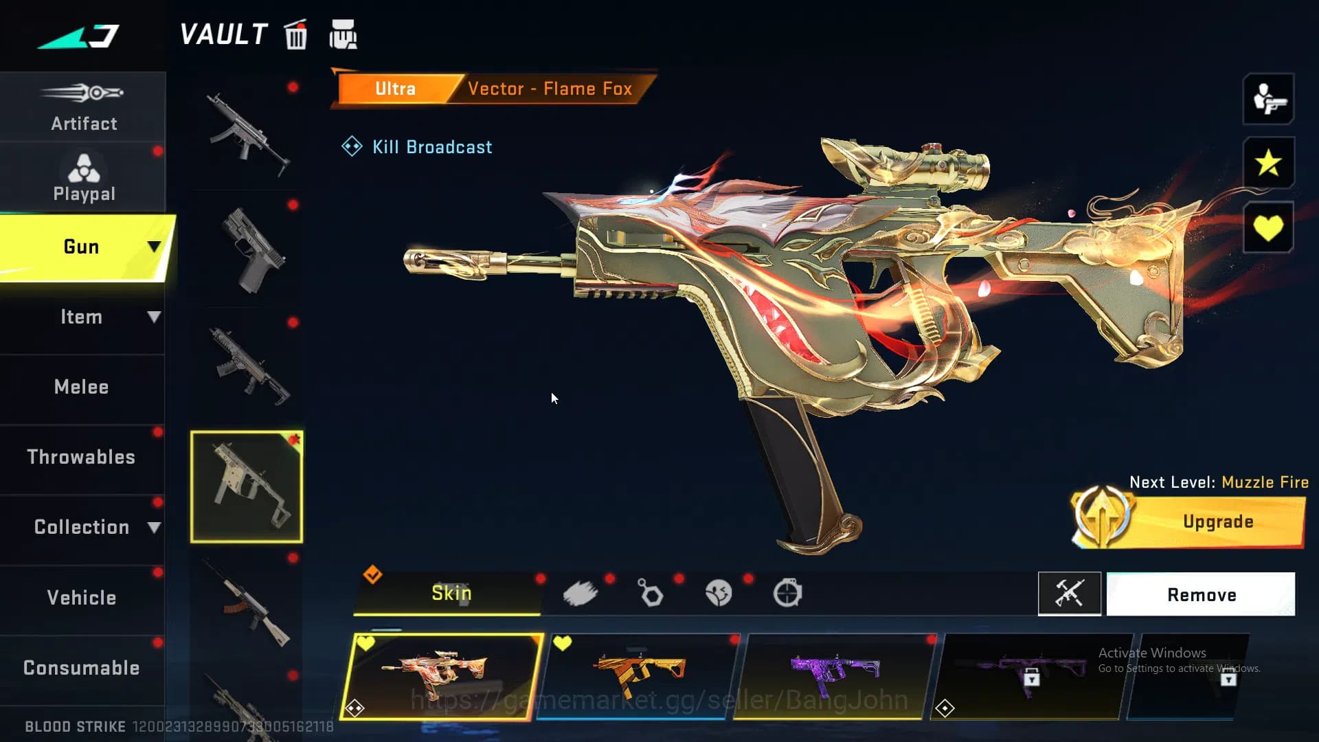 Blood Strike Accounts ASIA | EVO character skin|EVA: SCAR EVA-08|MP5-Pay image 6