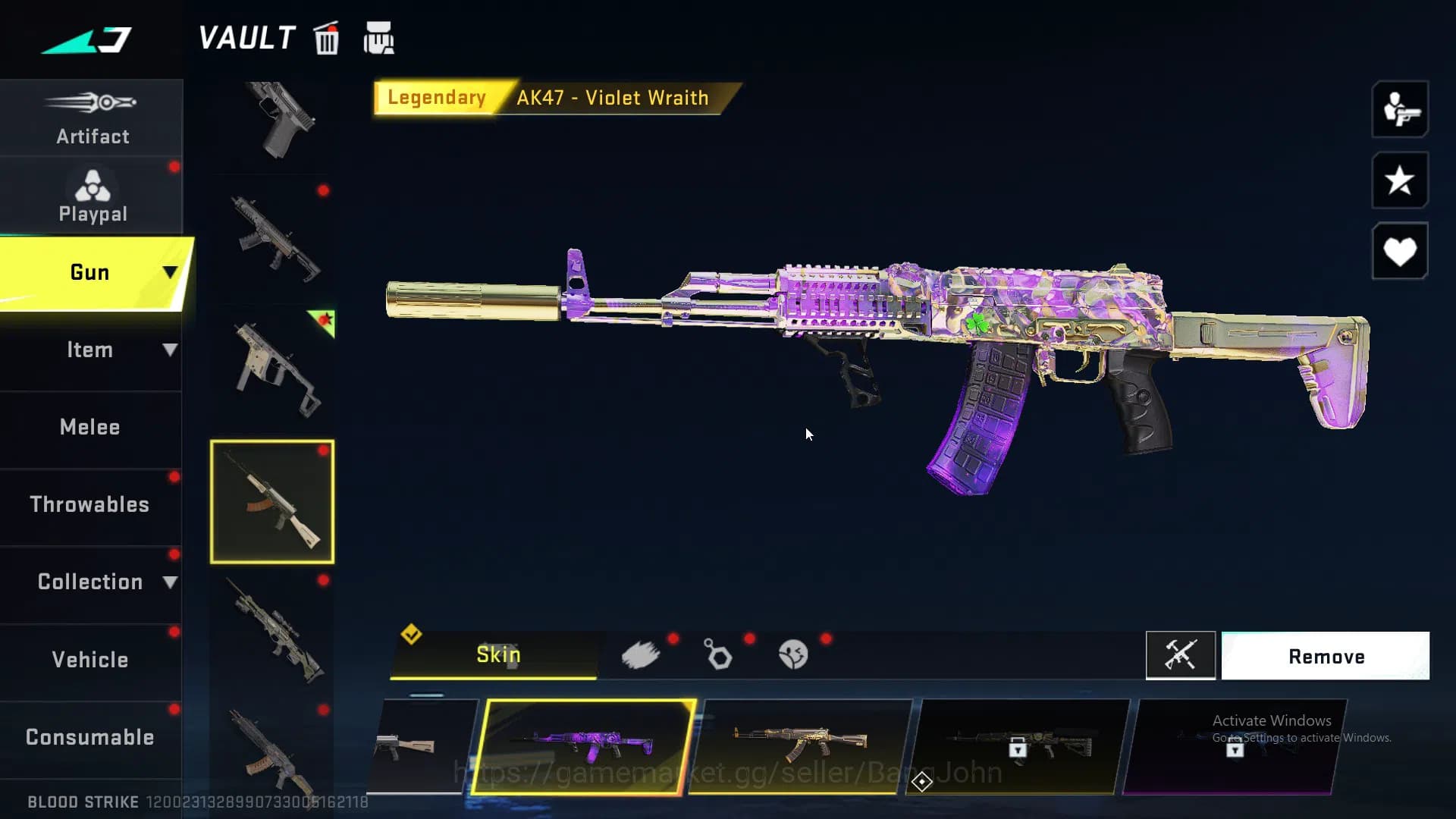 Blood Strike Accounts ASIA | EVO character skin|EVA: SCAR EVA-08|MP5-Pay image 7