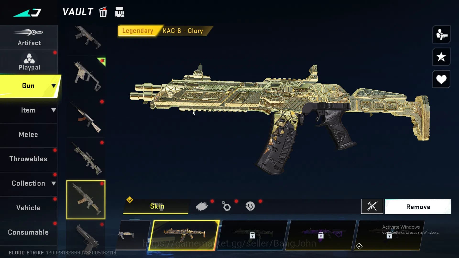 Blood Strike Accounts ASIA | EVO character skin|EVA: SCAR EVA-08|MP5-Pay image 8
