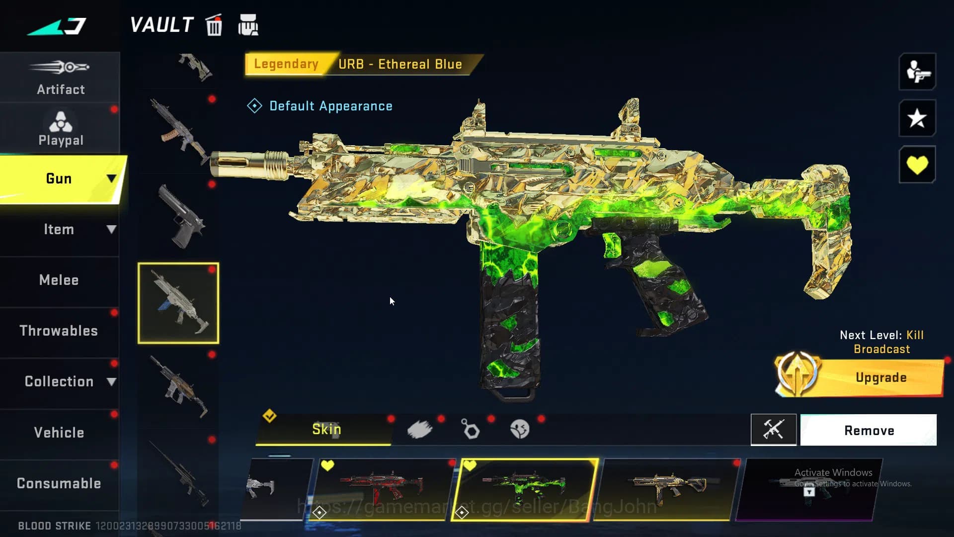 Blood Strike Accounts ASIA | EVO character skin|EVA: SCAR EVA-08|MP5-Pay image 9