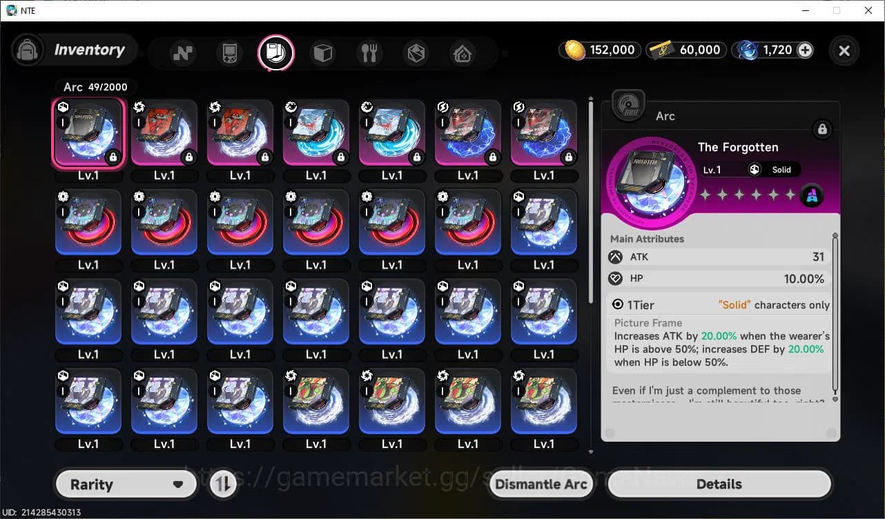 Neverness to Everness Accounts GLOBAL EU|HL 3|1 SSR Nanally |4 SR [Haniel A2,Adle image 8