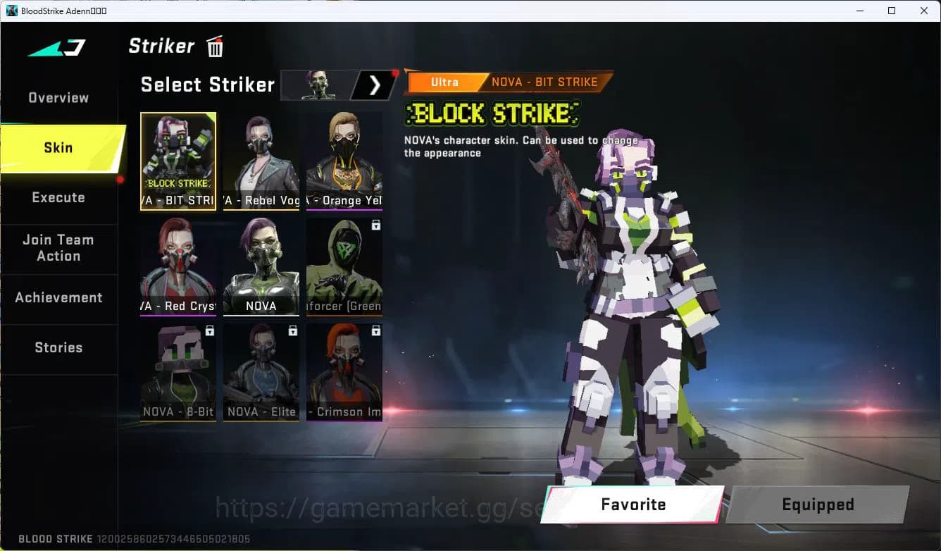 Blood Strike Accounts ASIA|ETERNAL=AUG(LVL1)|EVOLVED FAL|LIMITED=RPK|ULT image 20