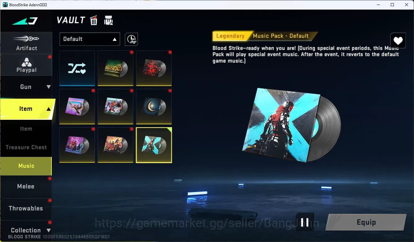 Blood Strike Accounts ASIA|ETERNAL=AUG(LVL1)|EVOLVED FAL|LIMITED=RPK|ULT image 4