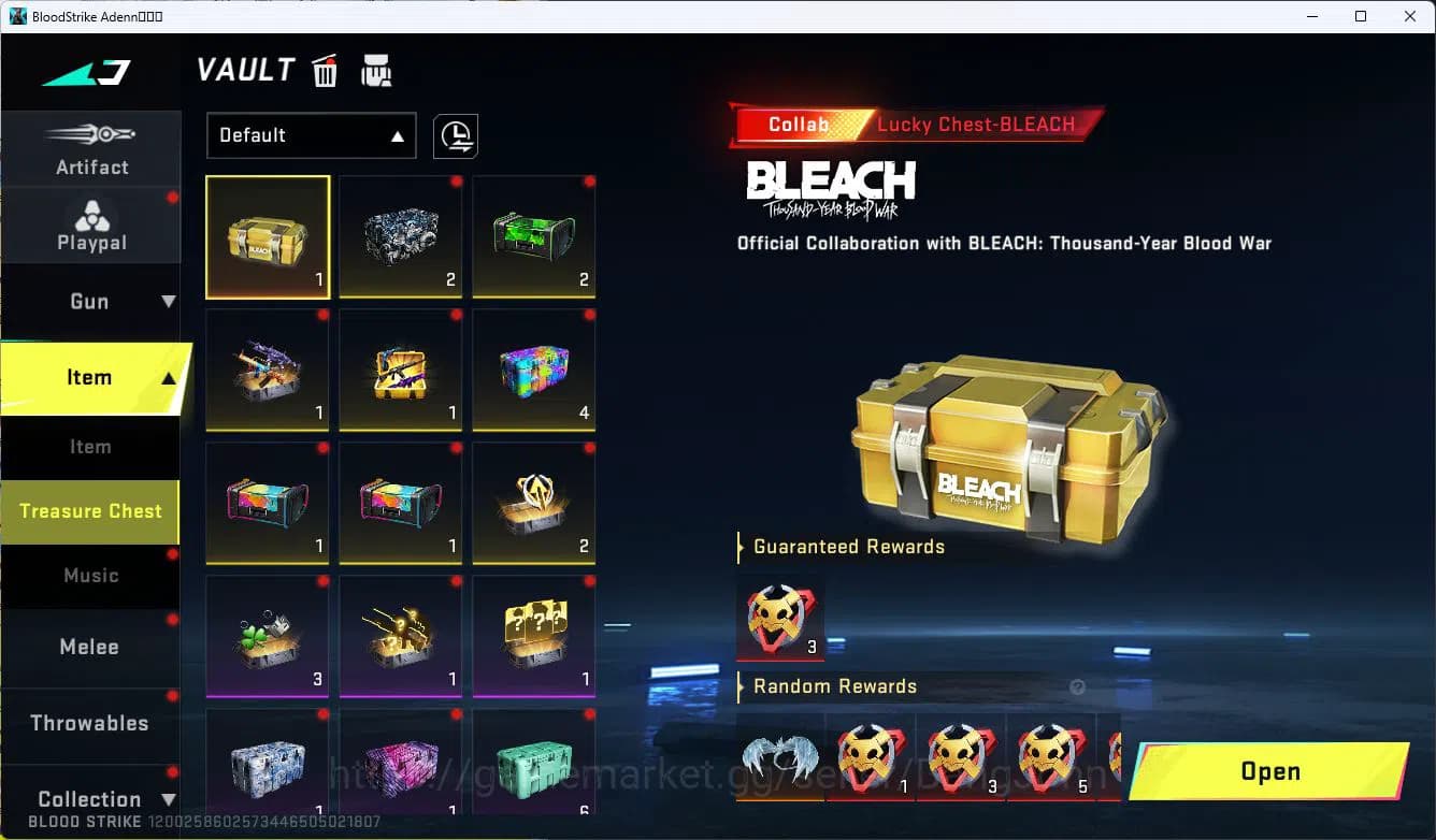 Blood Strike Accounts ASIA|ETERNAL=AUG(LVL1)|EVOLVED FAL|LIMITED=RPK|ULT image 5
