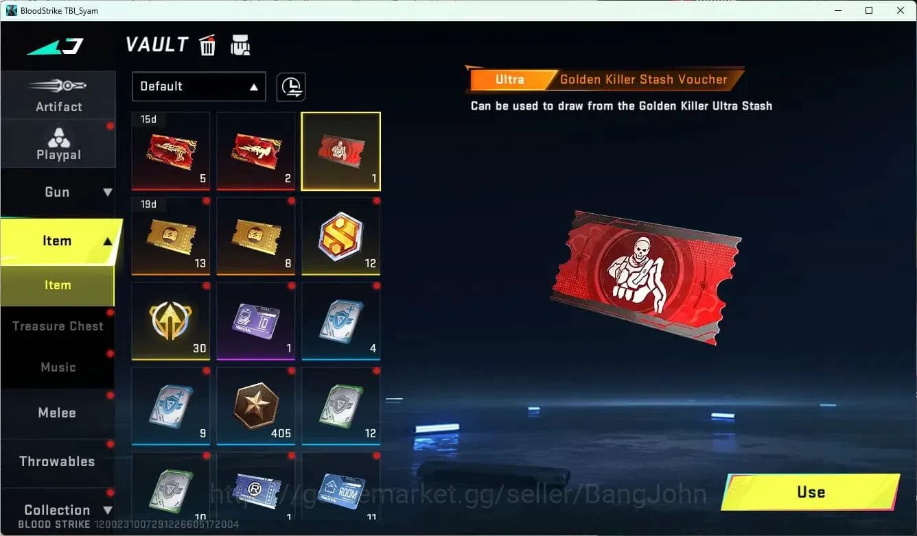 Blood Strike Accounts ASIA | Eternal ZERO-Odashadow | Legendary Katana-R image 8