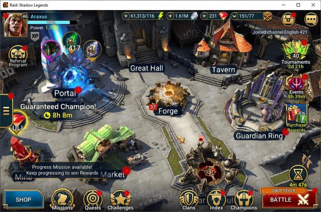 Raid: Shadow Legends Accounts Lv46 1,3M Power|1 Mythic(Siegfrund)|27 Legend(Ninj image 1