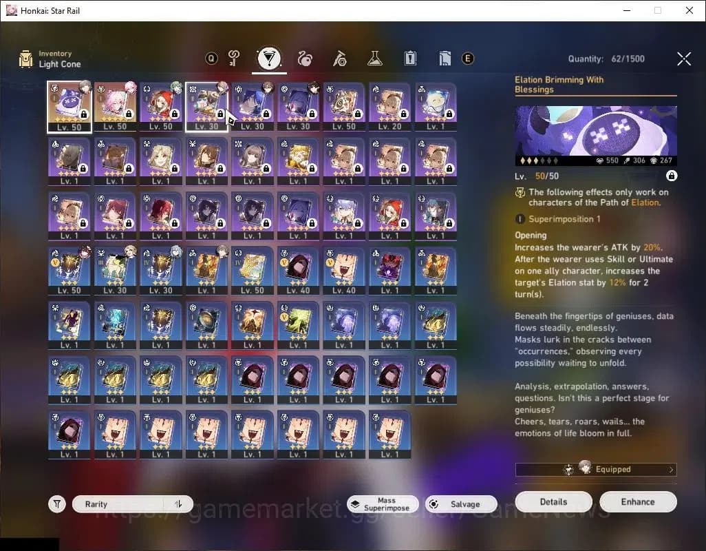 Honkai Star Rail Accounts Asia|TL 40|4 Limited|Evanescia+Sign,Sparkle,Huohuo image 5