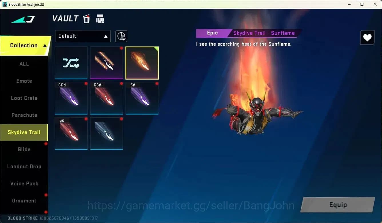 Blood Strike Accounts ASIA | 2 Collab Skins | 2 Limited Skins | 7 Legend image 10