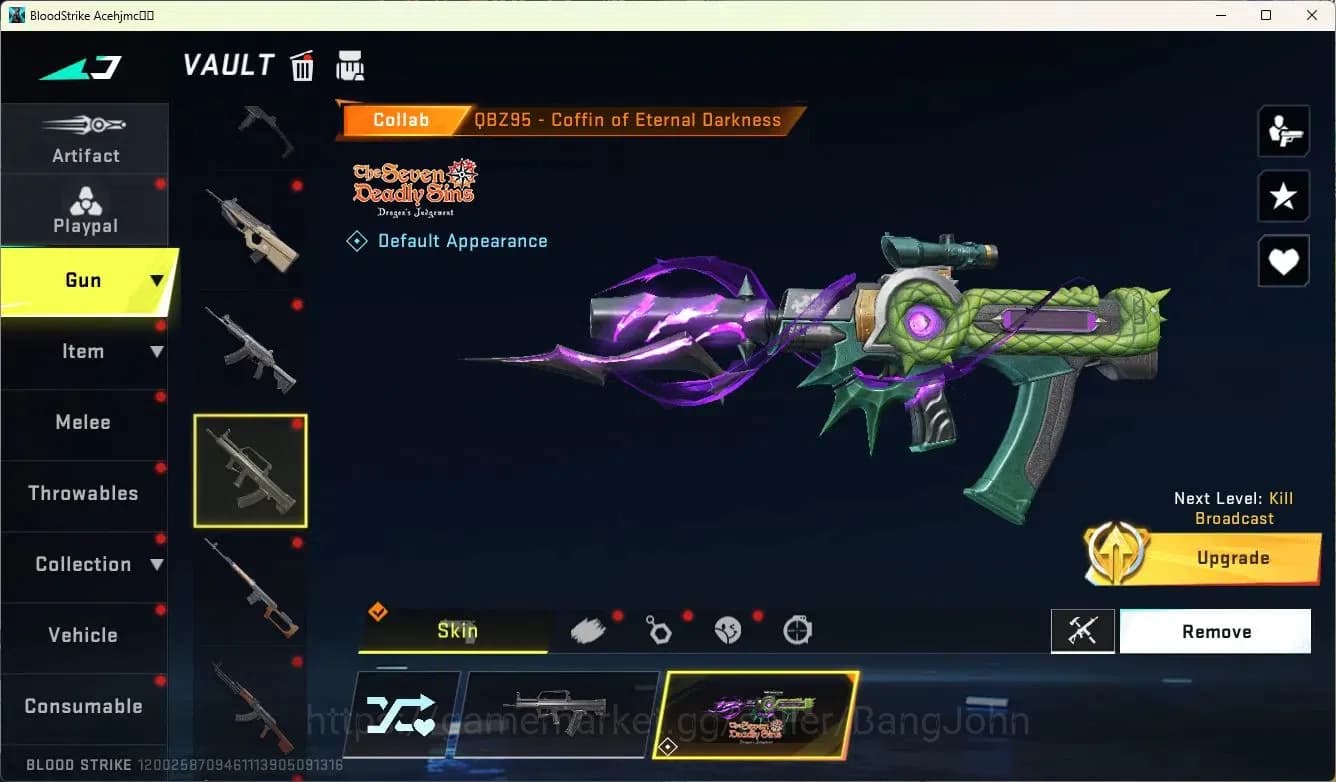 Blood Strike Accounts ASIA | 2 Collab Skins | 2 Limited Skins | 7 Legend image 18