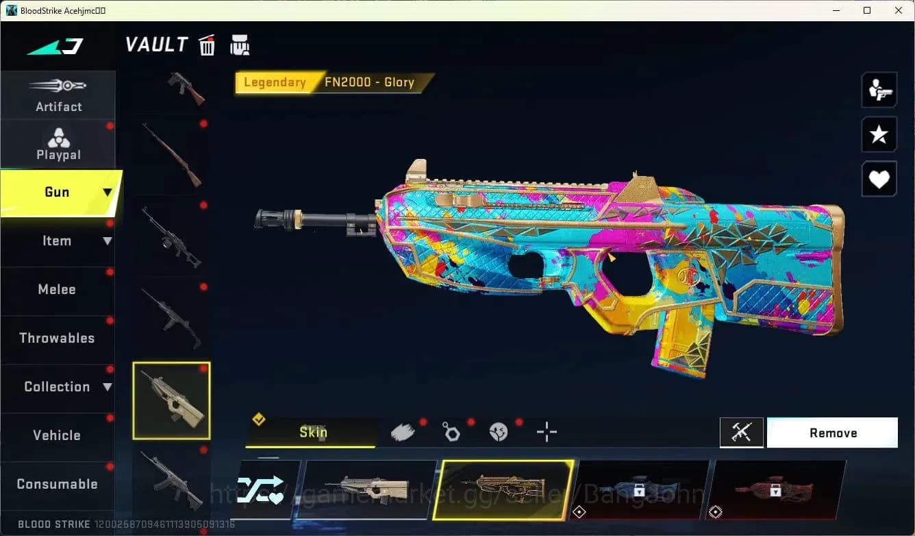 Blood Strike Accounts ASIA | 2 Collab Skins | 2 Limited Skins | 7 Legend image 19