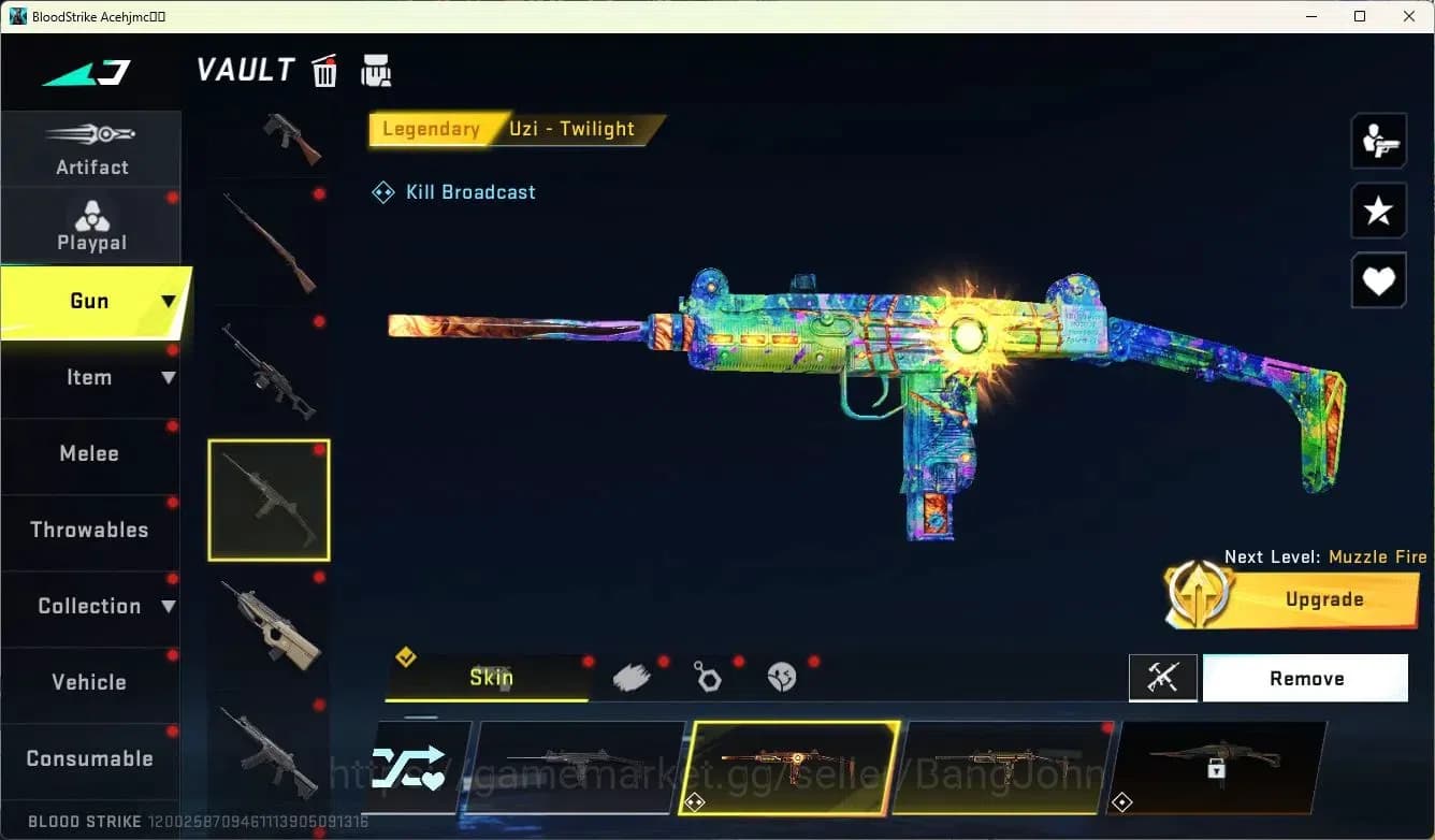 Blood Strike Accounts ASIA | 2 Collab Skins | 2 Limited Skins | 7 Legend image 20
