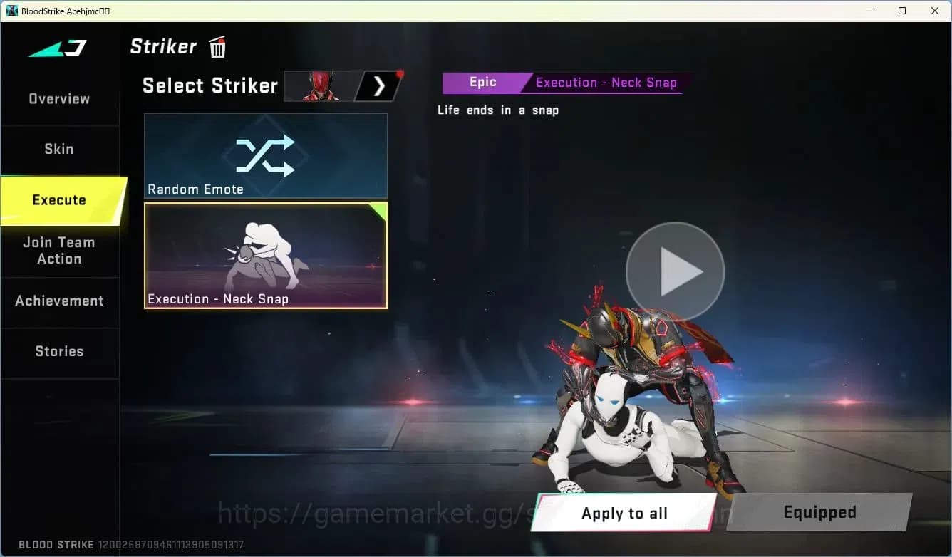 Blood Strike Accounts ASIA | 2 Collab Skins | 2 Limited Skins | 7 Legend image 6