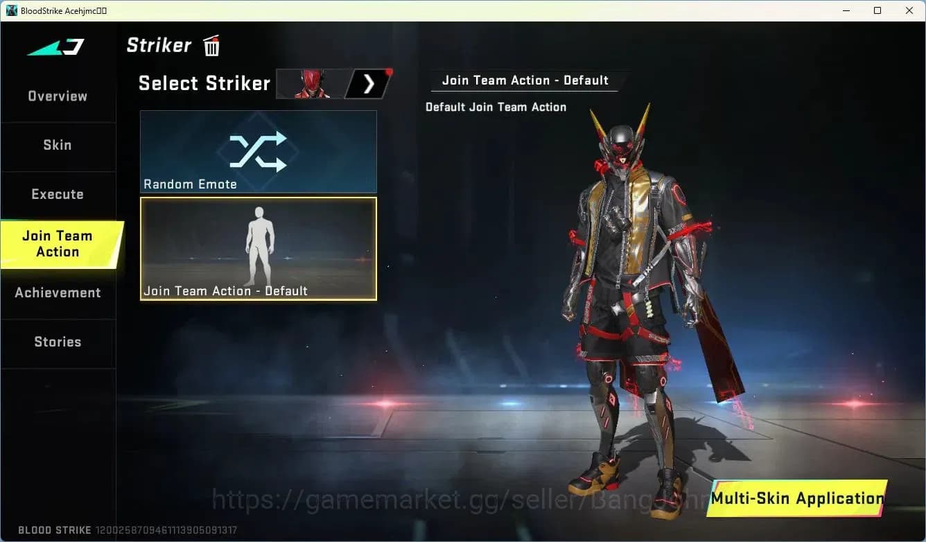 Blood Strike Accounts ASIA | 2 Collab Skins | 2 Limited Skins | 7 Legend image 7
