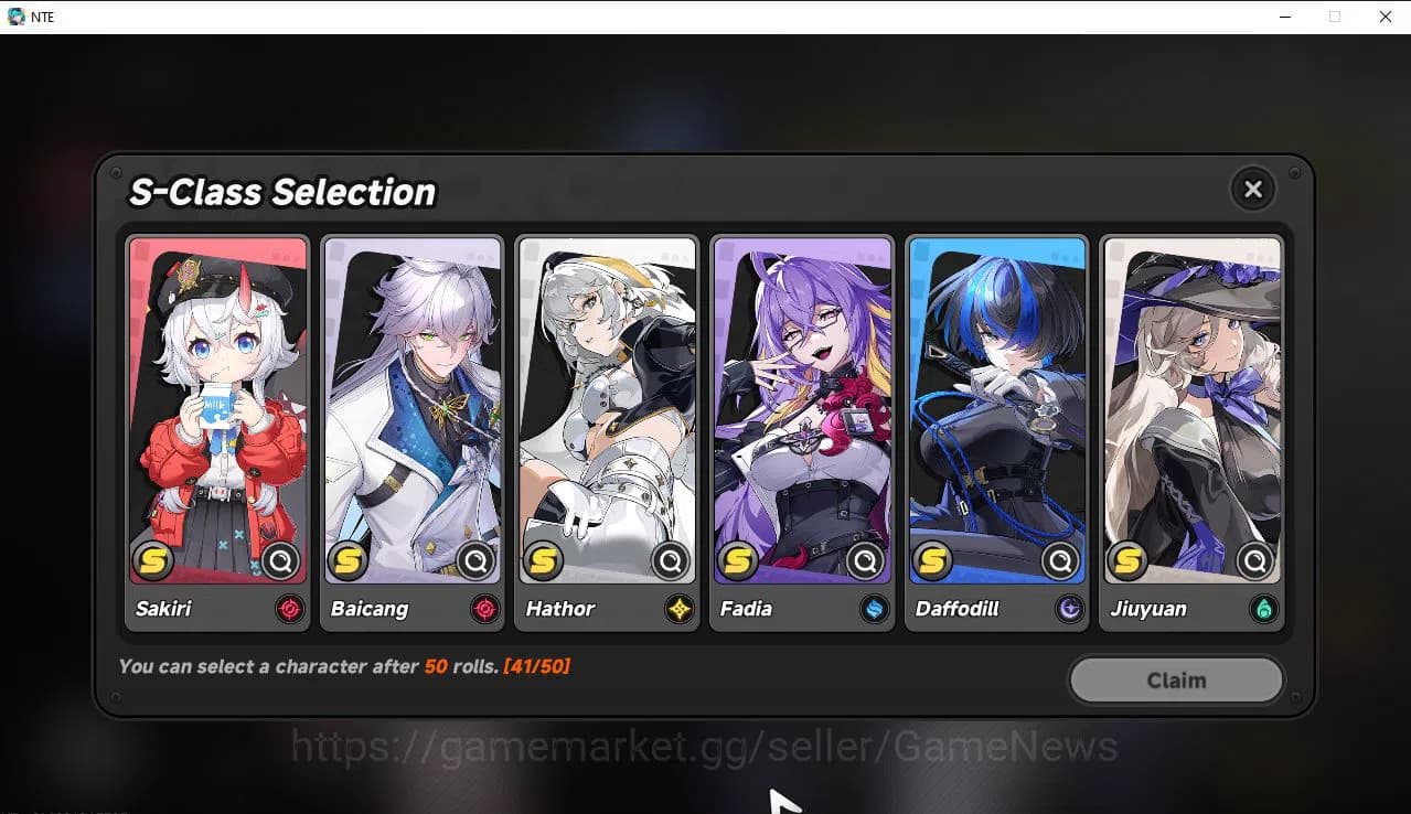 Neverness to Everness Accounts GLOBAL EU|HL 5|1 SSR Limited Nanally + 1 S Arc|4 S image 12