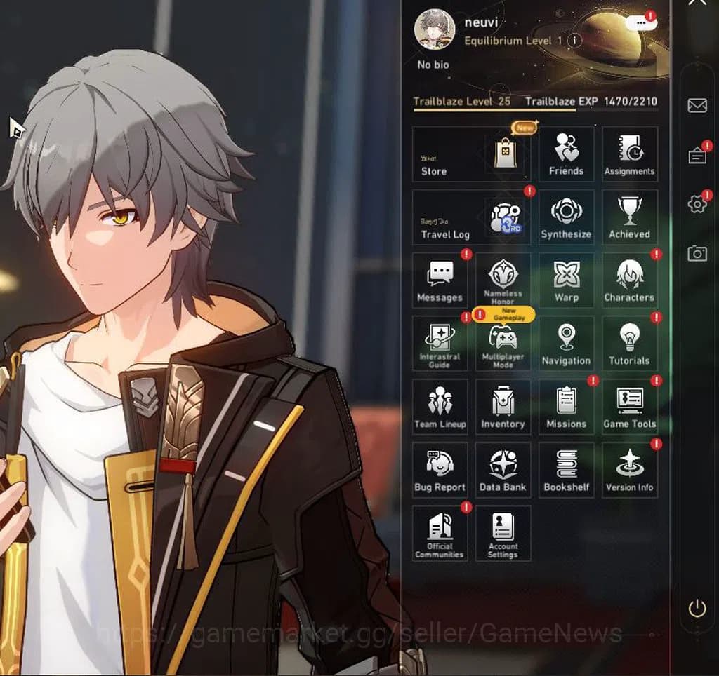 Honkai Star Rail Accounts ASIA|TL 25|3 Limited|Acheron,Huohuo,Silver Wolf LV image 1