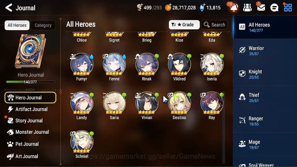 Epic Seven Accounts GLOBAL Unverif|New Era|12 ML(Salome,BArunka,LOTSca image 18