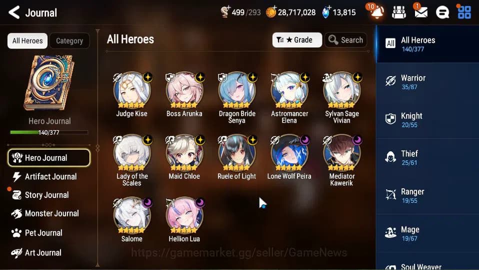 Epic Seven Accounts GLOBAL Unverif|New Era|12 ML(Salome,BArunka,LOTSca image 20
