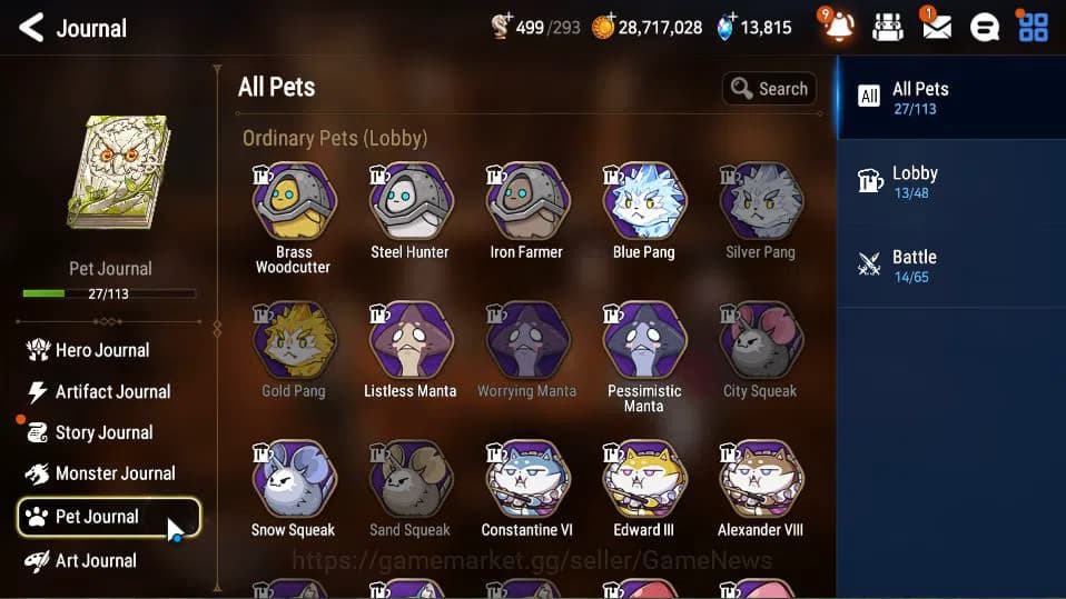 Epic Seven Accounts GLOBAL Unverif|New Era|12 ML(Salome,BArunka,LOTSca image 5