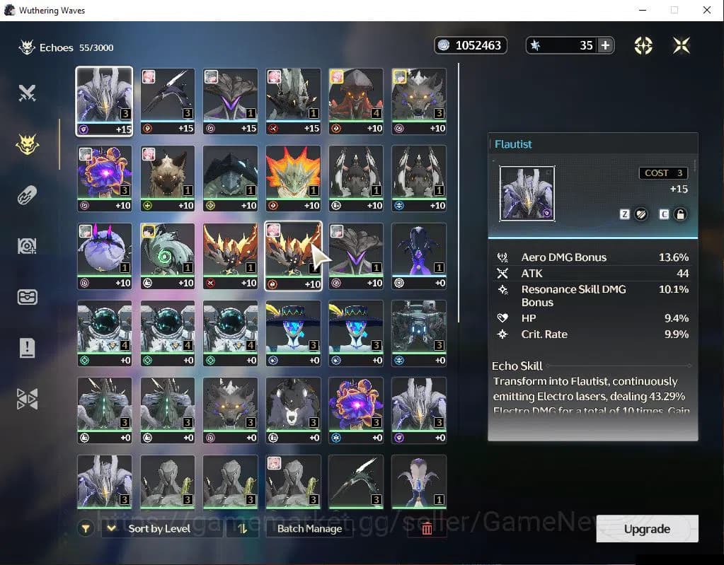 Wuthering Waves Accounts SEA | UL 25 | 3 Limited | Aemeath+Sign,Phrolova,Qi image 11