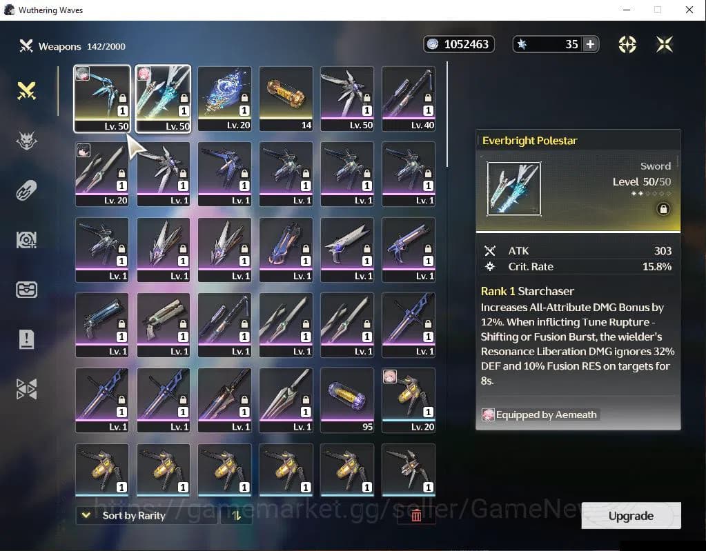 Wuthering Waves Accounts SEA | UL 25 | 3 Limited | Aemeath+Sign,Phrolova,Qi image 12