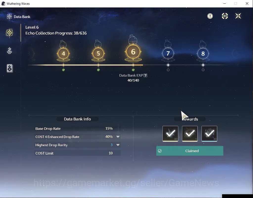 Wuthering Waves Accounts SEA | UL 25 | 3 Limited | Aemeath+Sign,Phrolova,Qi image 13