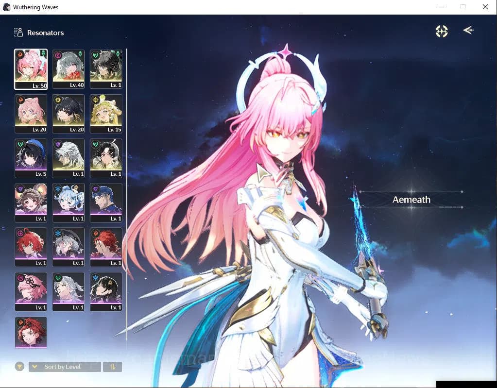 Wuthering Waves Accounts SEA | UL 25 | 3 Limited | Aemeath+Sign,Phrolova,Qi image 15