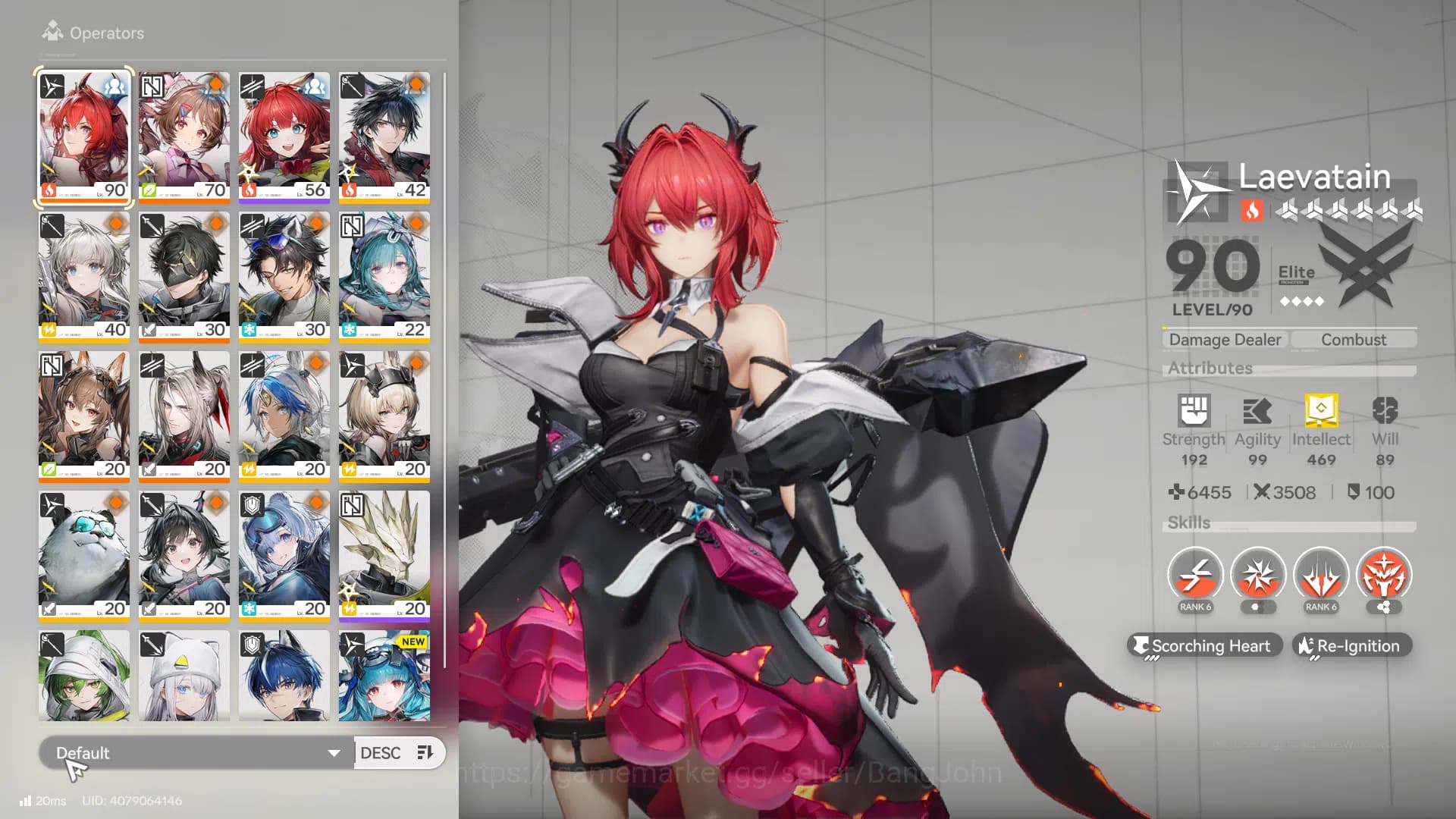 Arknights: Endfield Accounts ASIA | lv 53, laevatain, Ardelia, gilberta, pogra, image 2