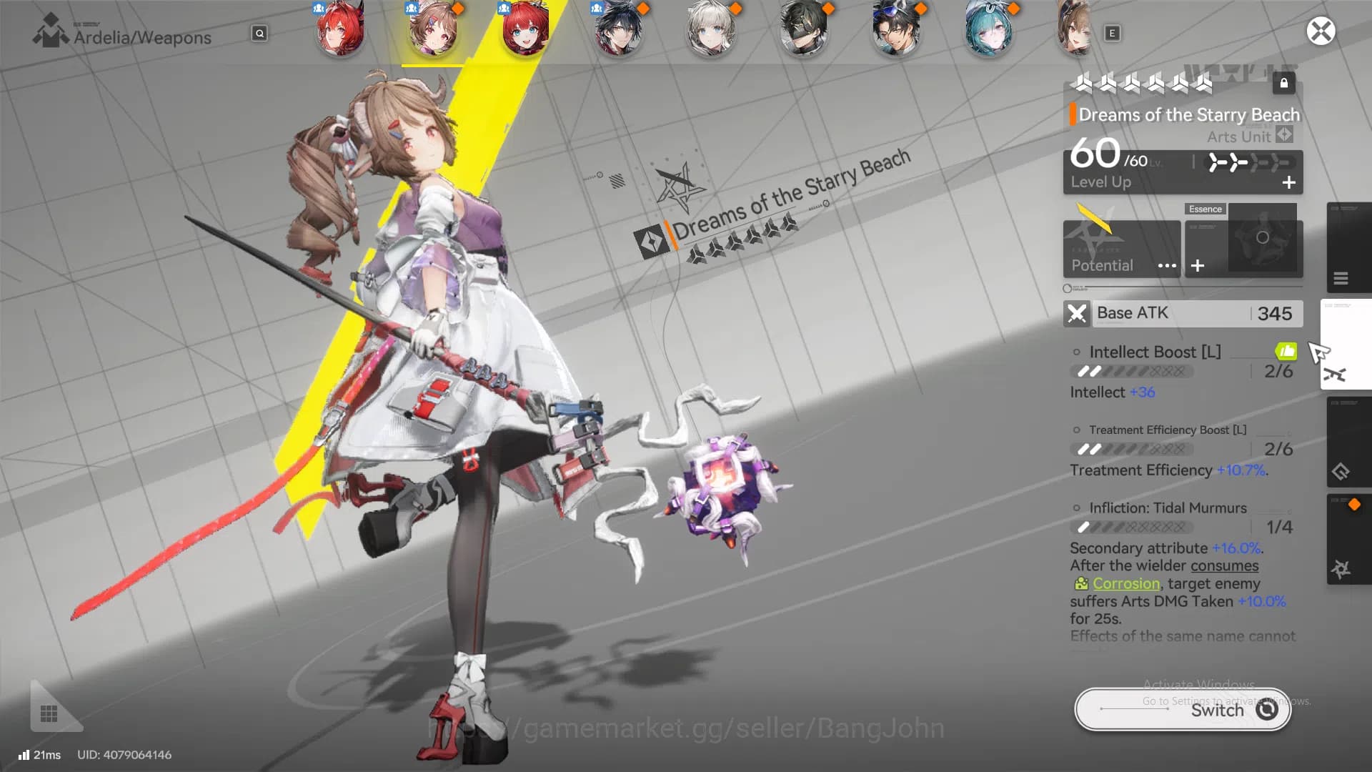 Arknights: Endfield Accounts ASIA | lv 53, laevatain, Ardelia, gilberta, pogra, image 7