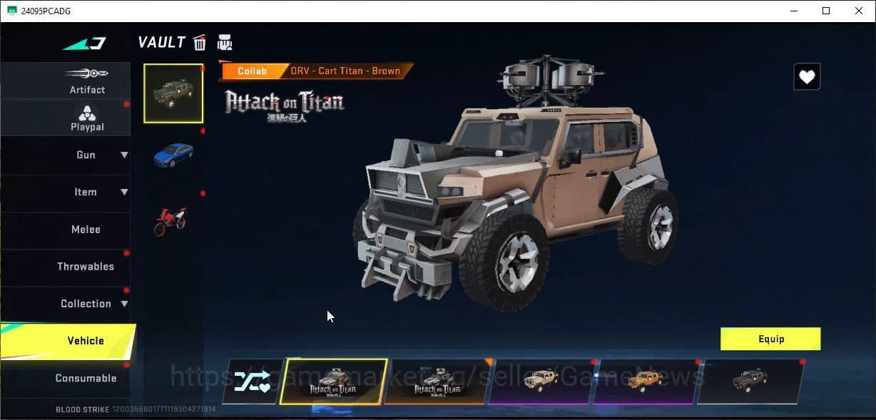 Blood Strike Accounts ASIA|EVO(FAL)+2Mele(Starfall,Butterfly)+Colab AOT( image 15